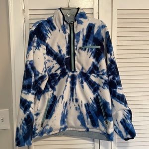 HUF reversible windbreaker 1/4 zip